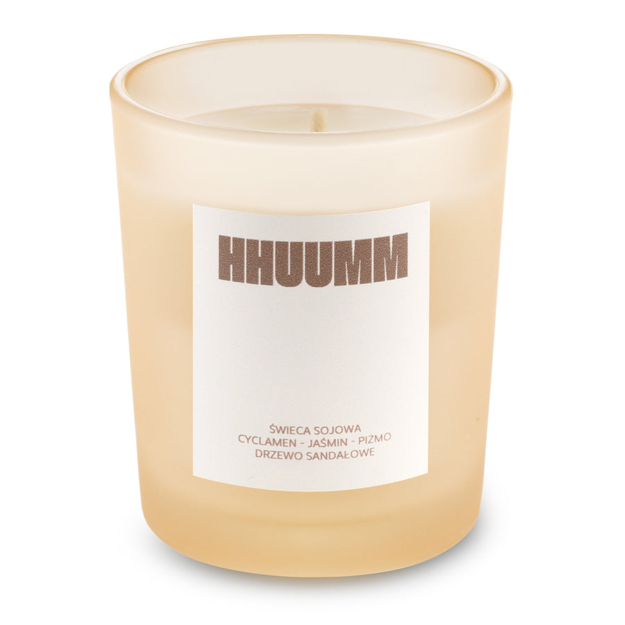 Świeca sojowa, cyclamen jaśmin drzewo sandałowe piżmo 70g