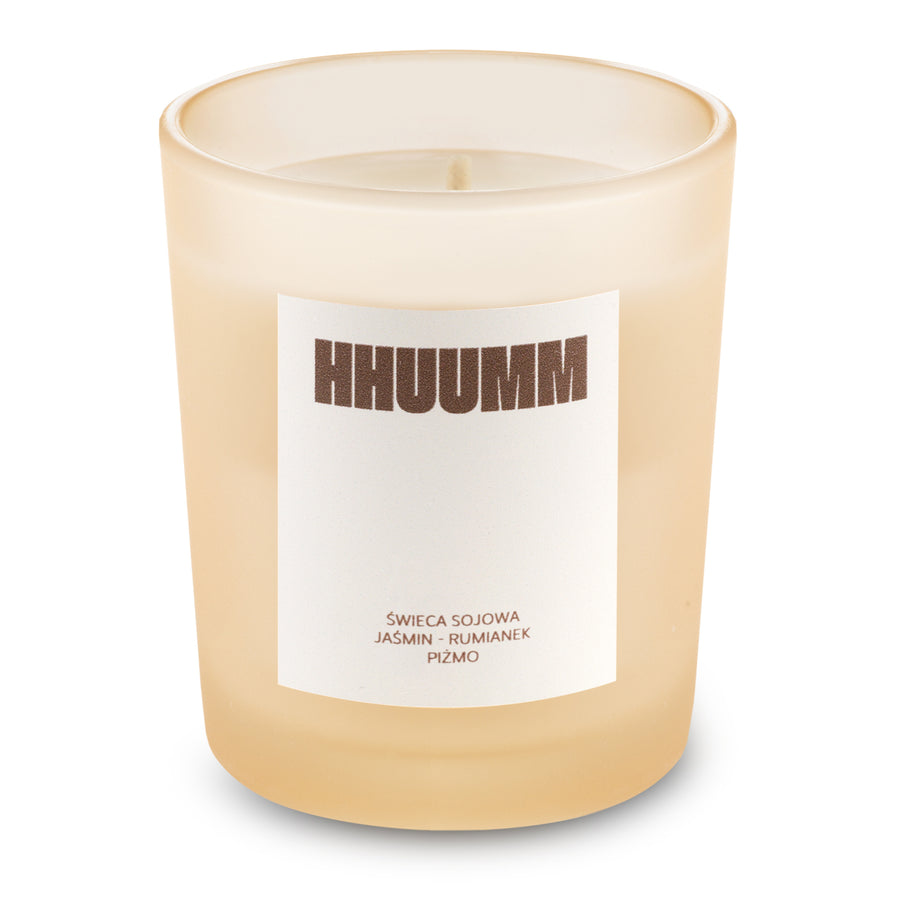Świeca sojowa jaśmin, rumianek, piżmo 70g