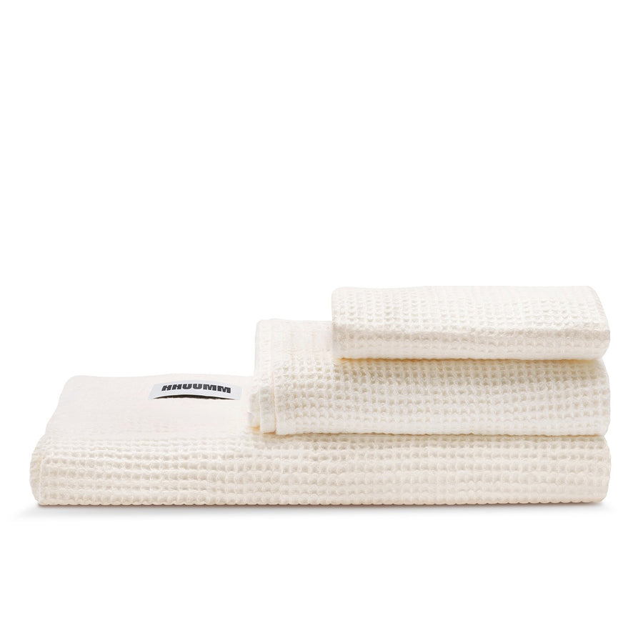 Gift Set of Linen Waffle Towels in Natural Color